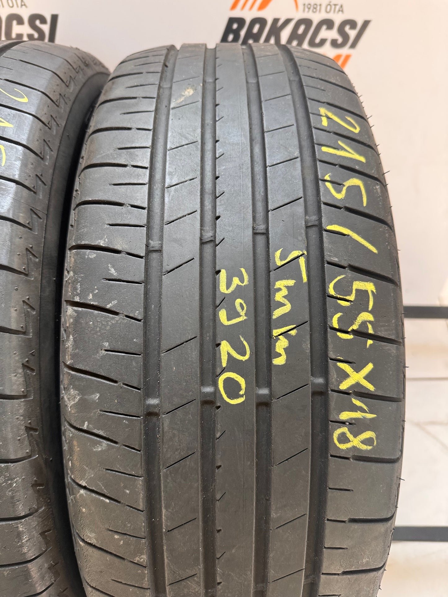 215/55R18 Bridgestone nyári gumi