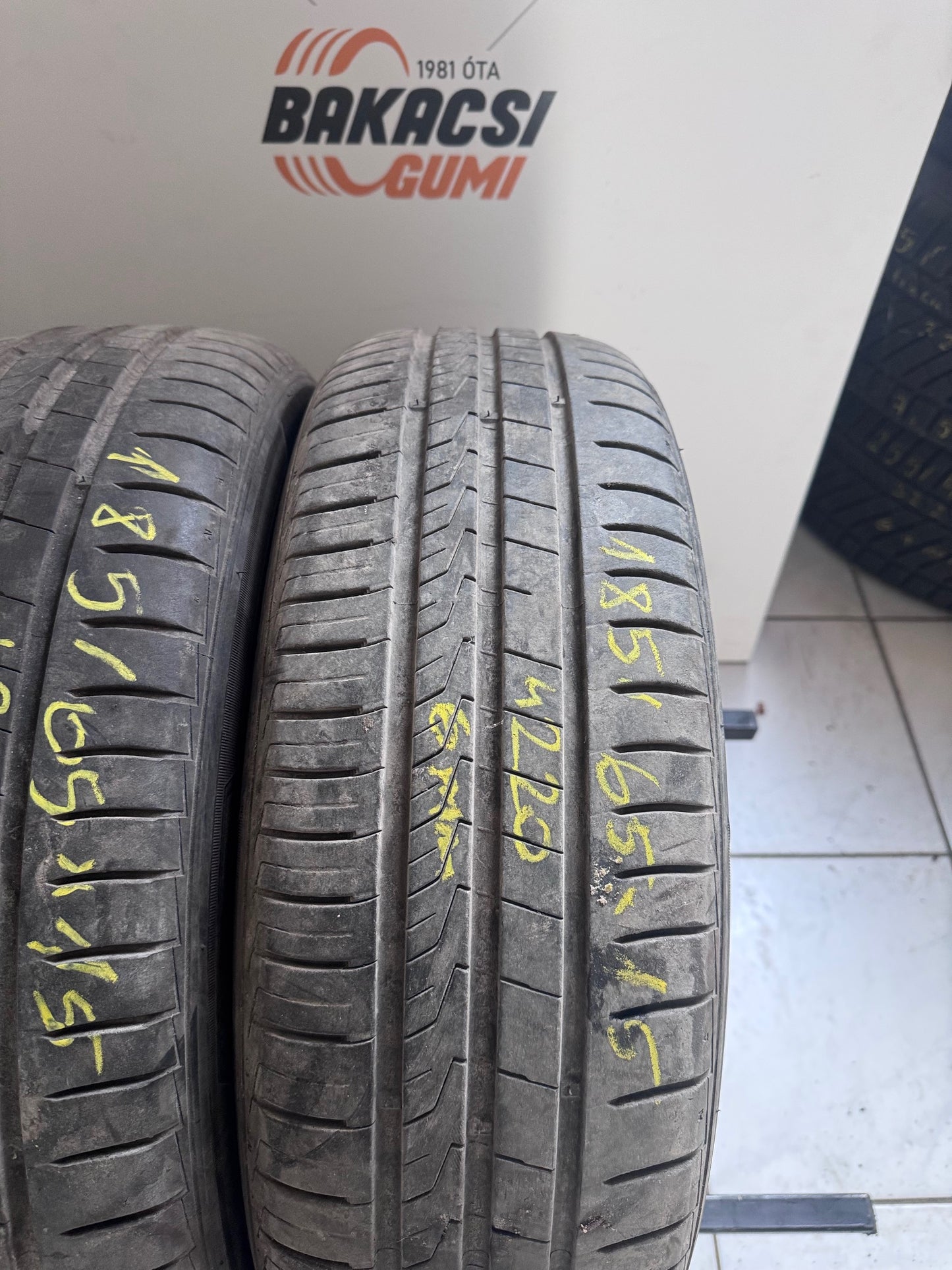 185/65R15 Hankook nyári gumi eladó