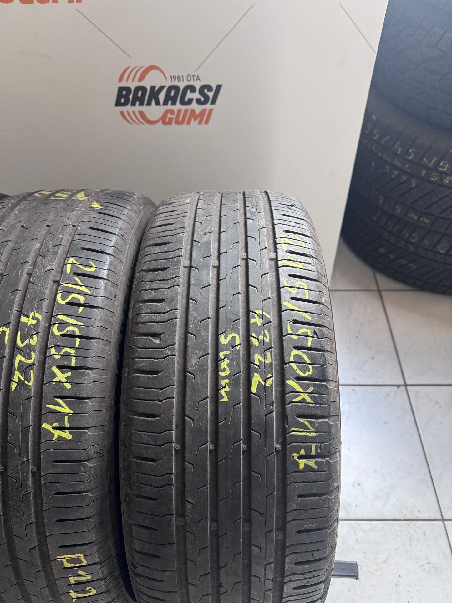 215/50R17 Continental nyári gumi