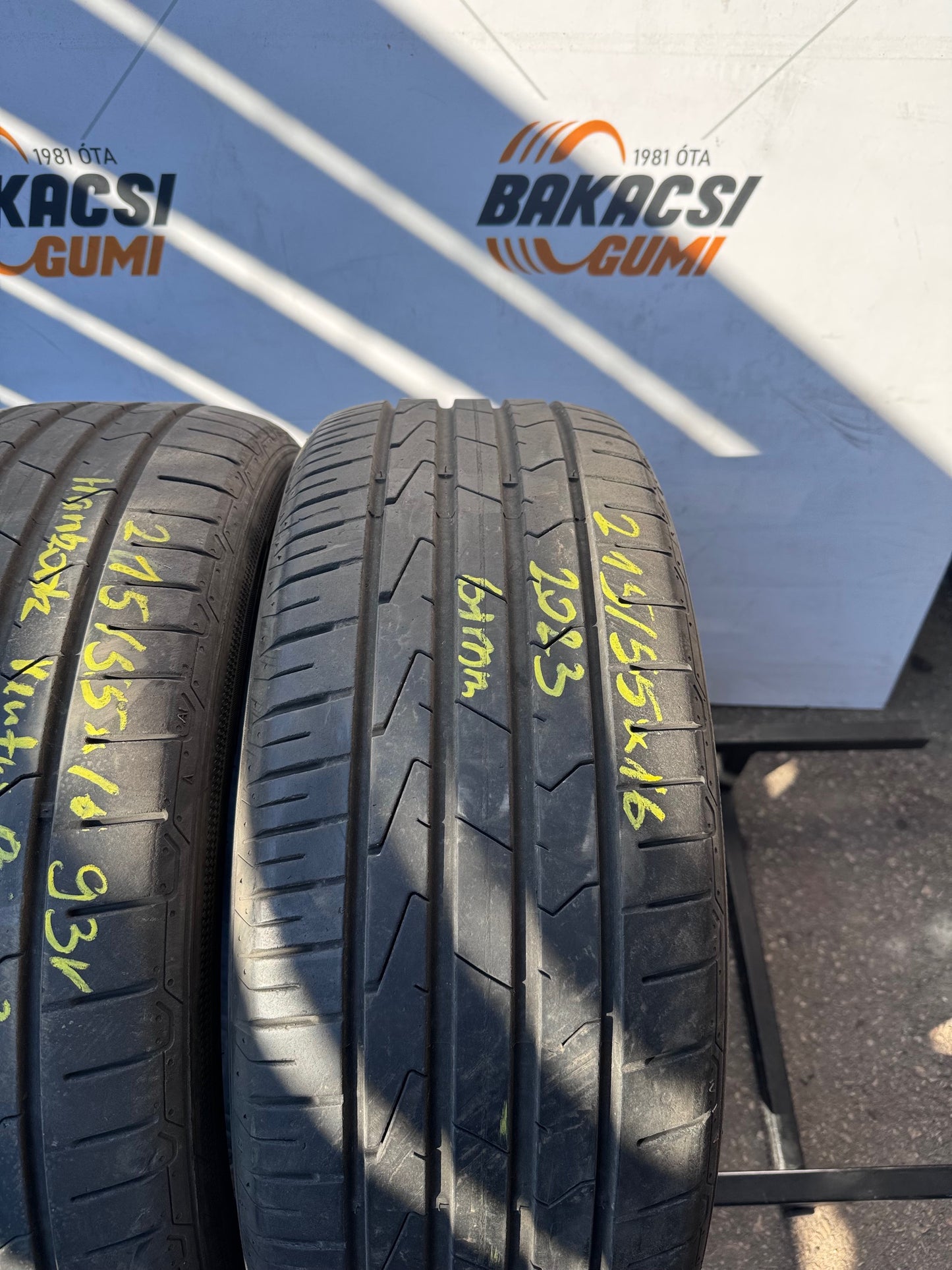 215/55R16 Hankook nyári gumi eladó
