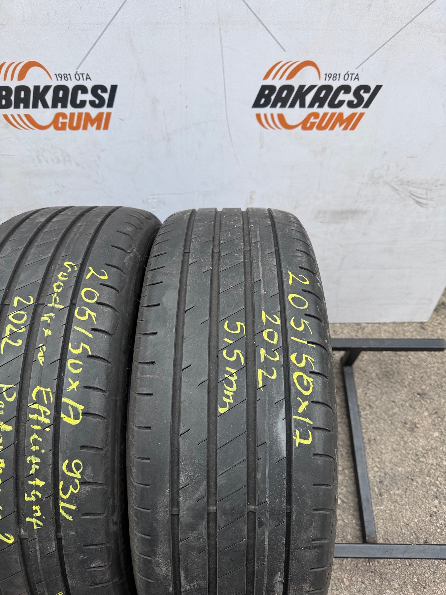 205/50R17 Goodyear nyári gumi eladó