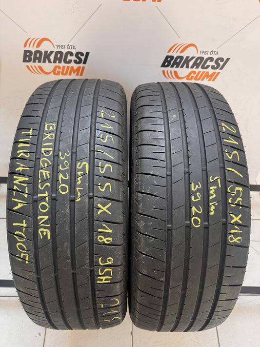 215/55R18 Bridgestone nyári gumi