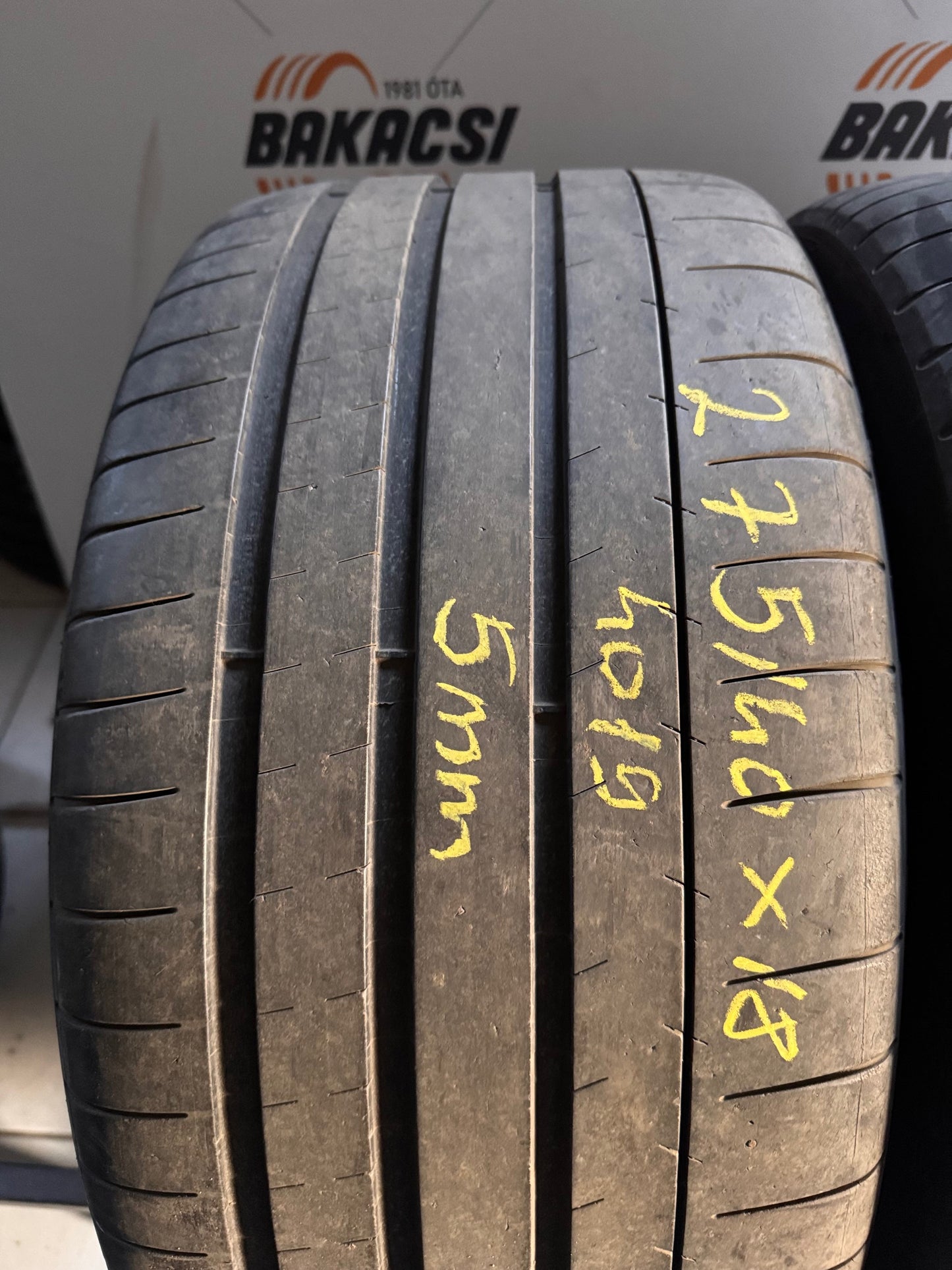 275/40R18 Michelin nyári gumi