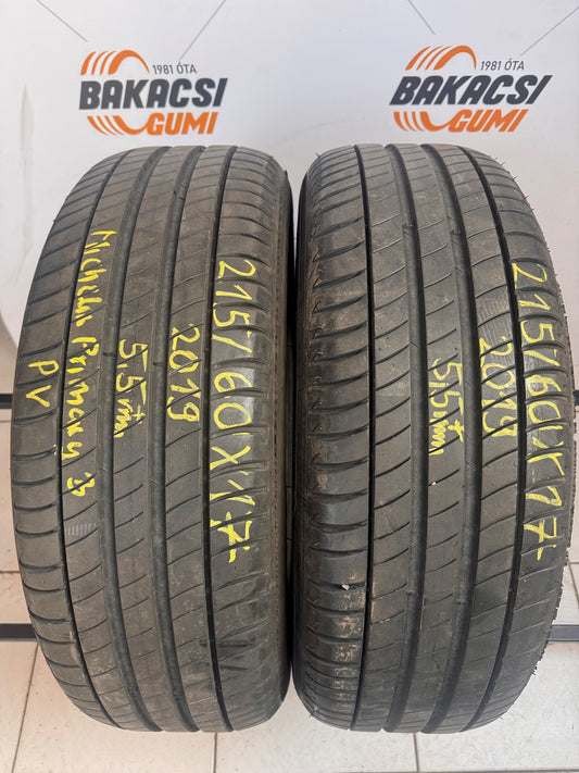215/60R17Michelin nyári gumi eladó