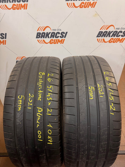 265/45R21 Bridgestone nyári gumi