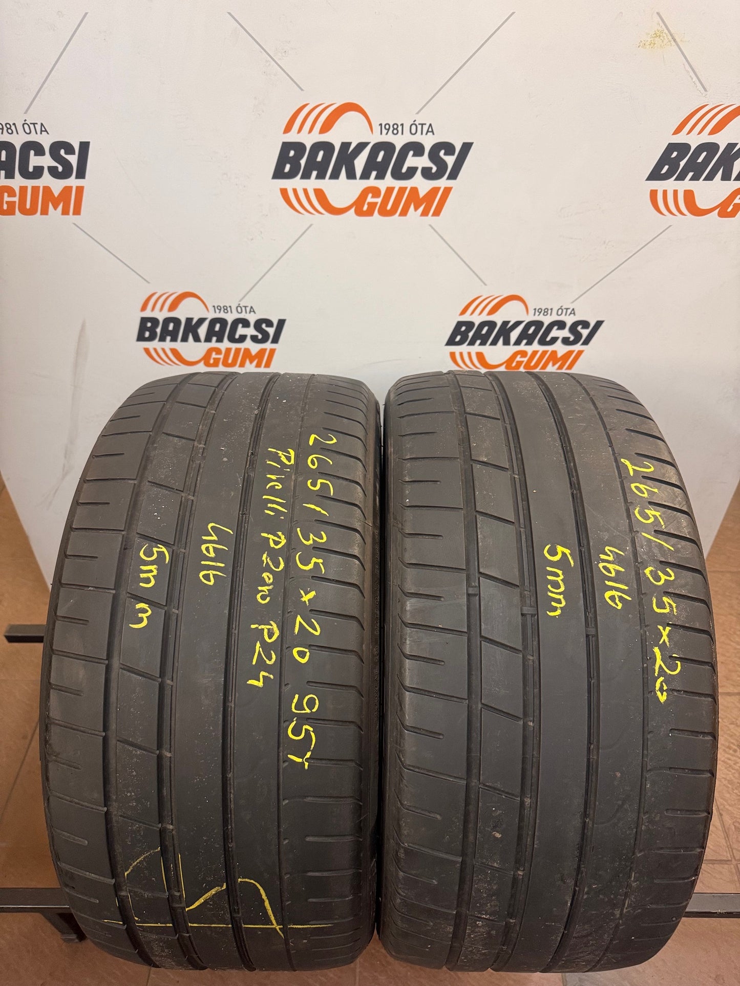 265/35R20 Pirelli nyári gumi