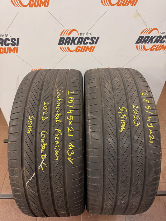 285/45R21 Continental nyári gumi eladó