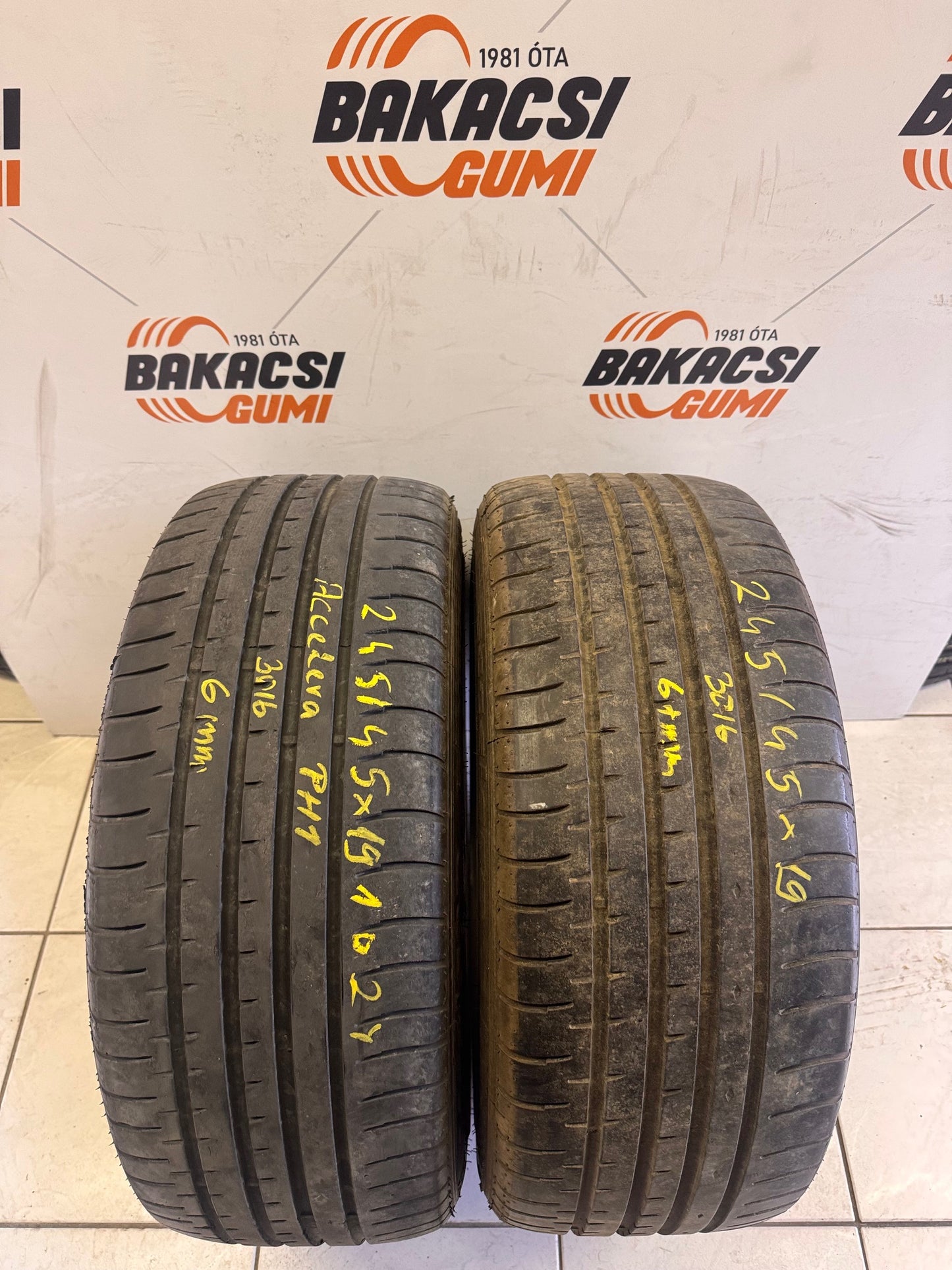245/45R19 Accelera nyári gumi