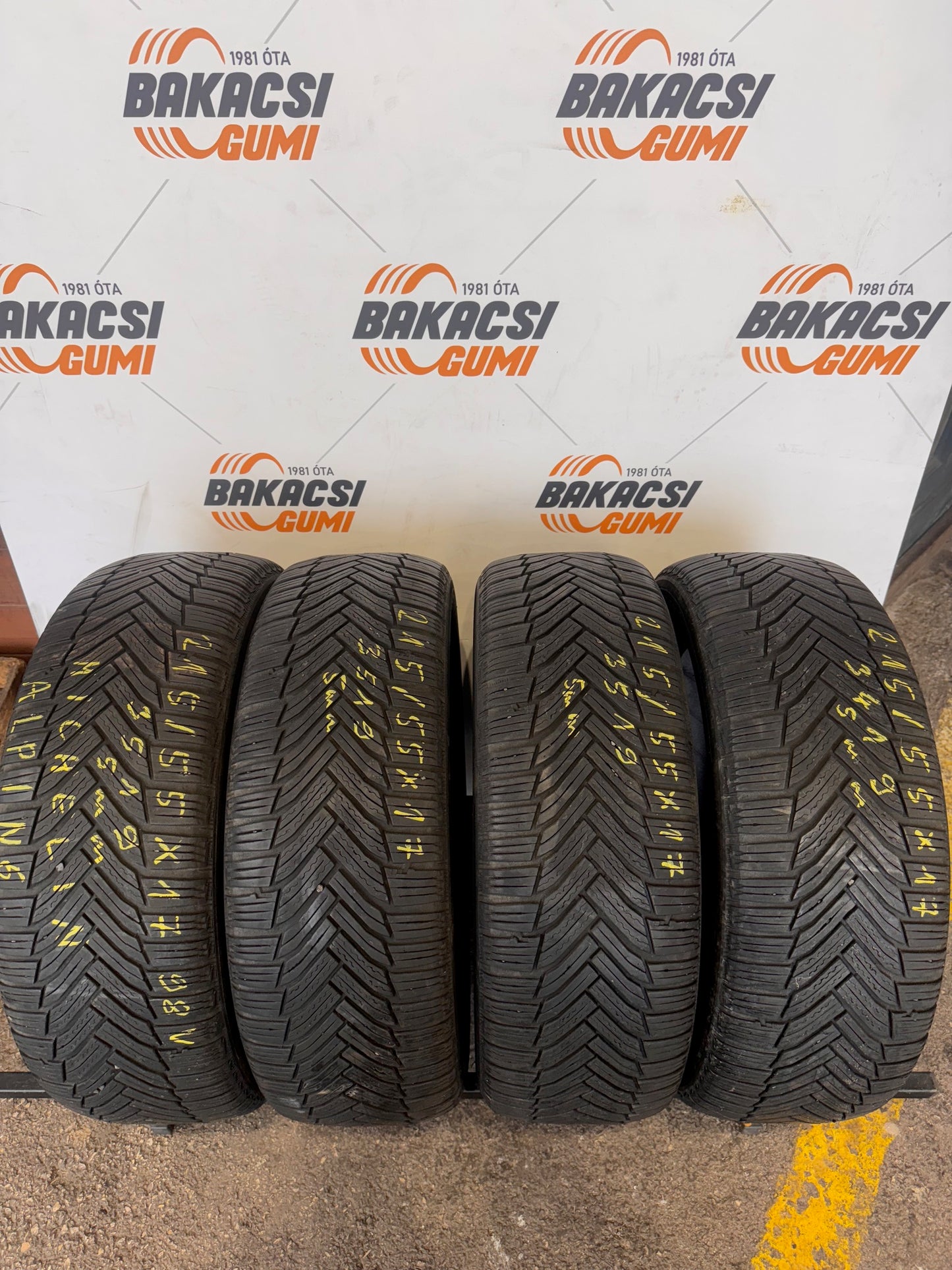 215/55R17 Michelin téli gumi