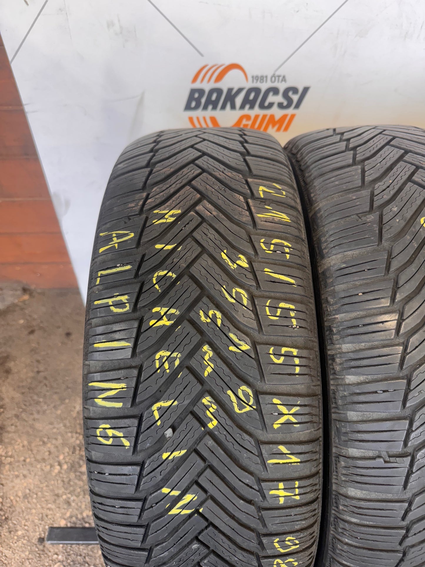 215/55R17 Michelin téli gumi