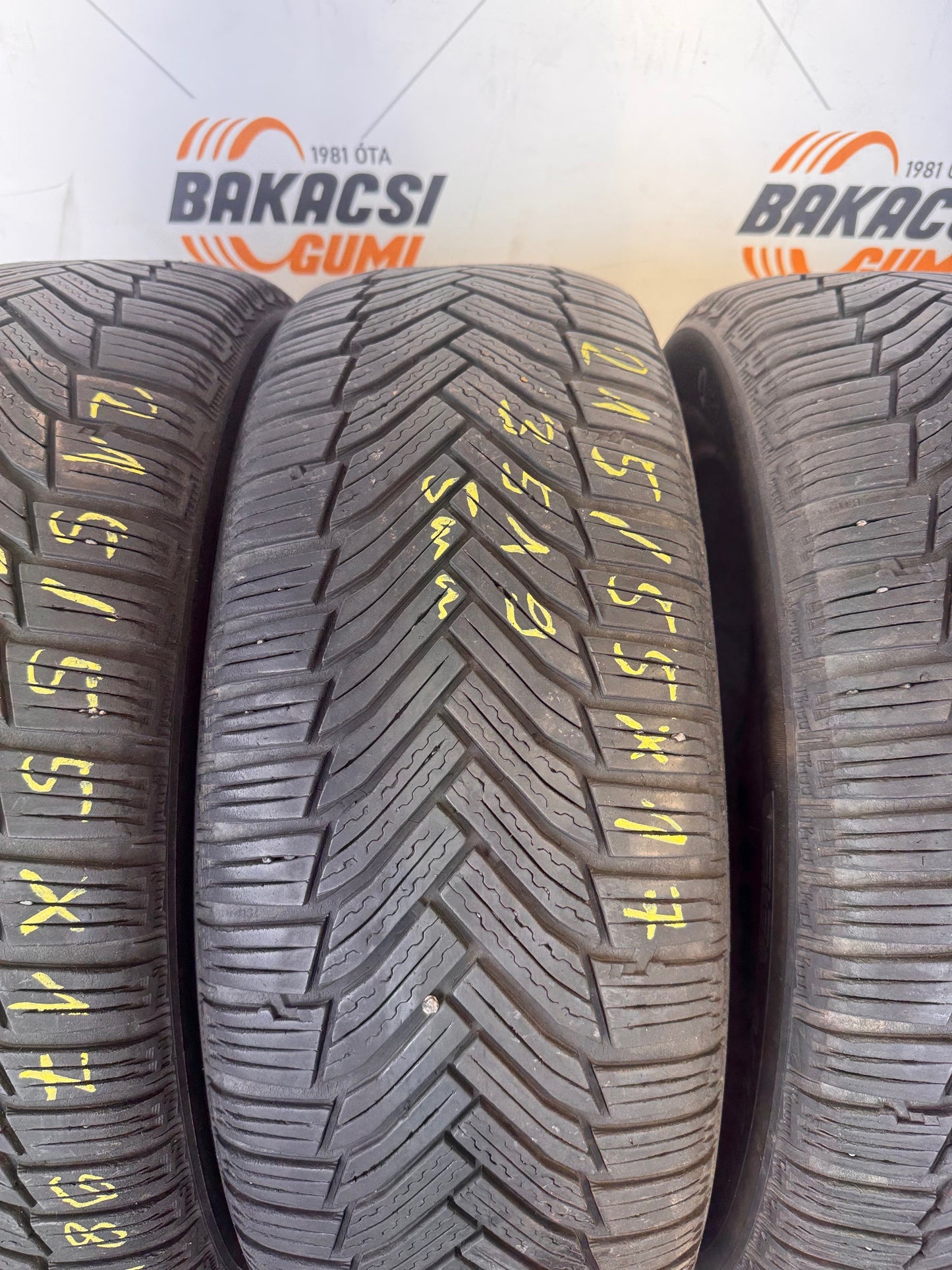 215/55R17 Michelin téli gumi