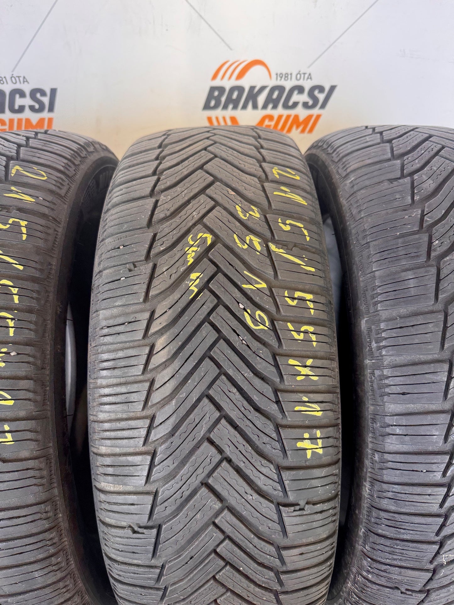 215/55R17 Michelin téli gumi