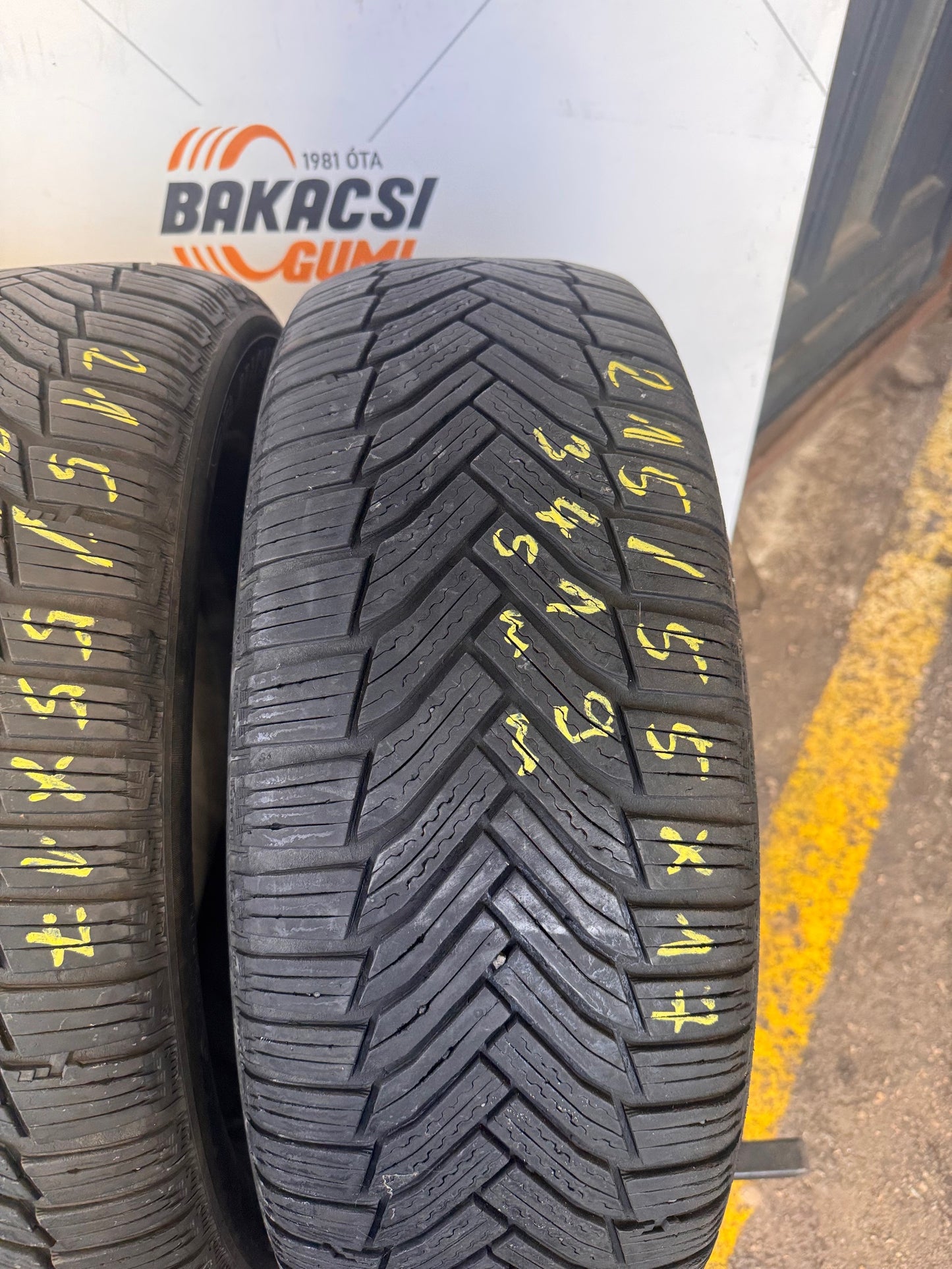 215/55R17 Michelin téli gumi