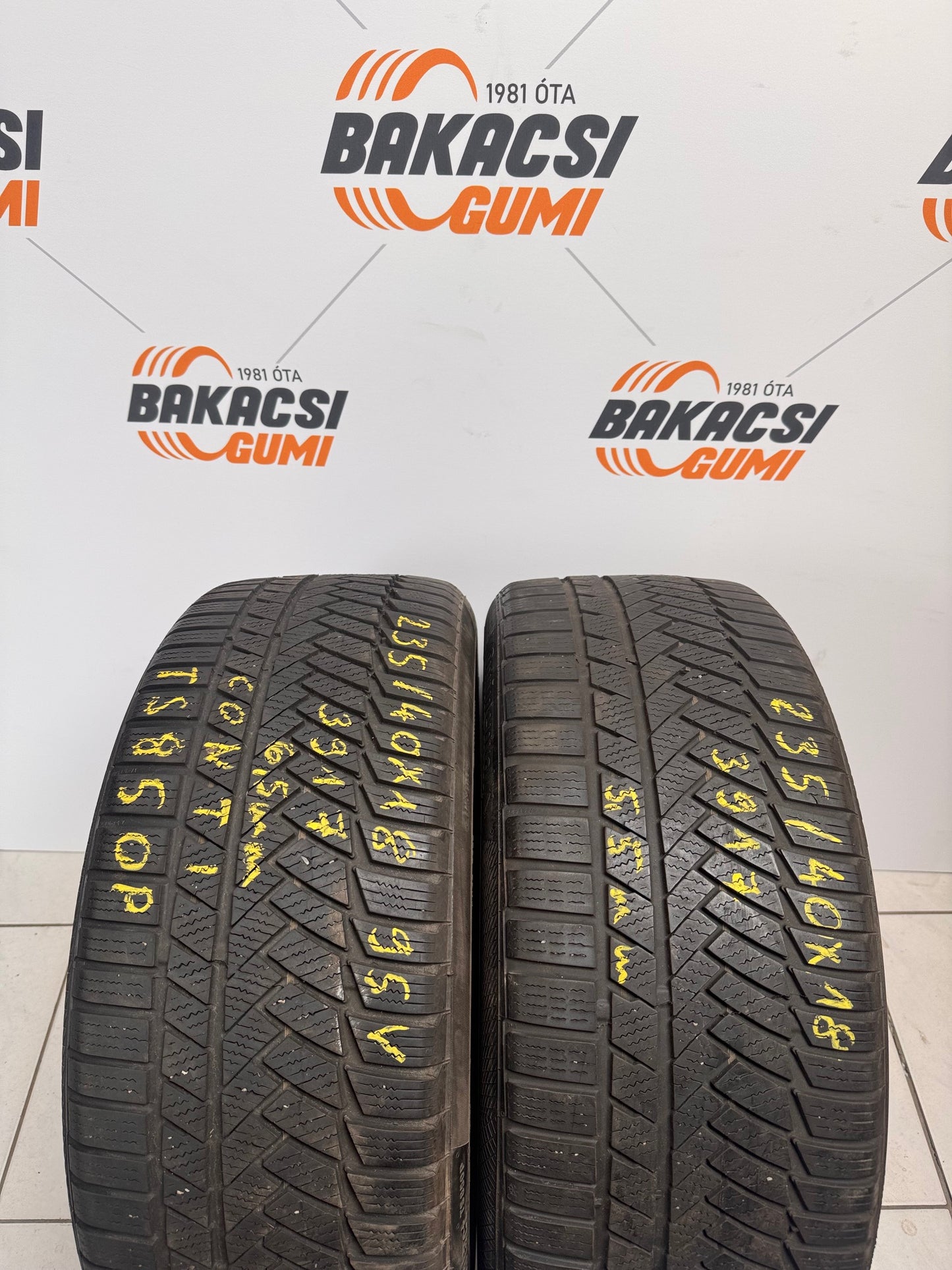 235/40R18 Continental téli gumi