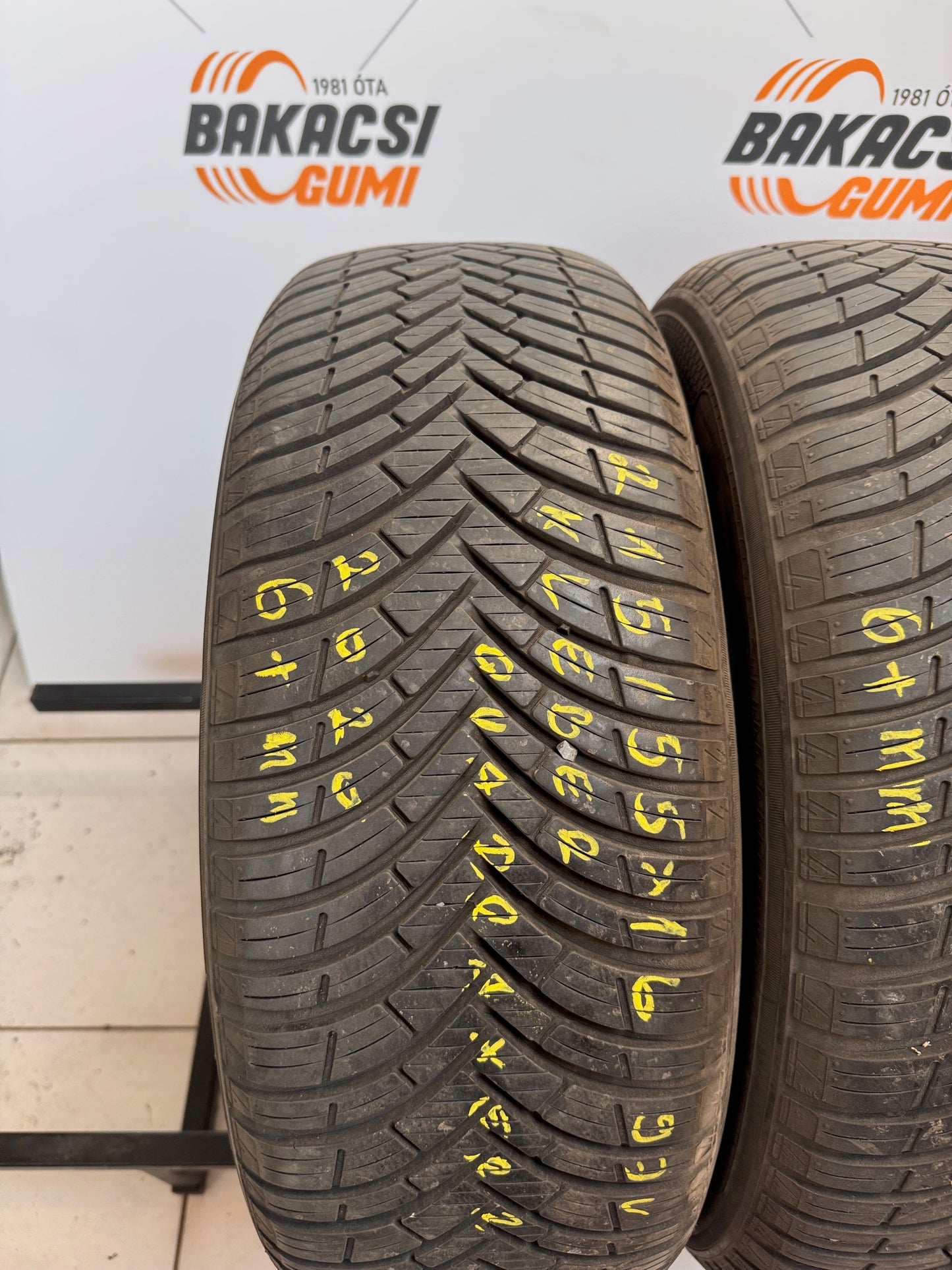215/55R16 Kleber téli gumi