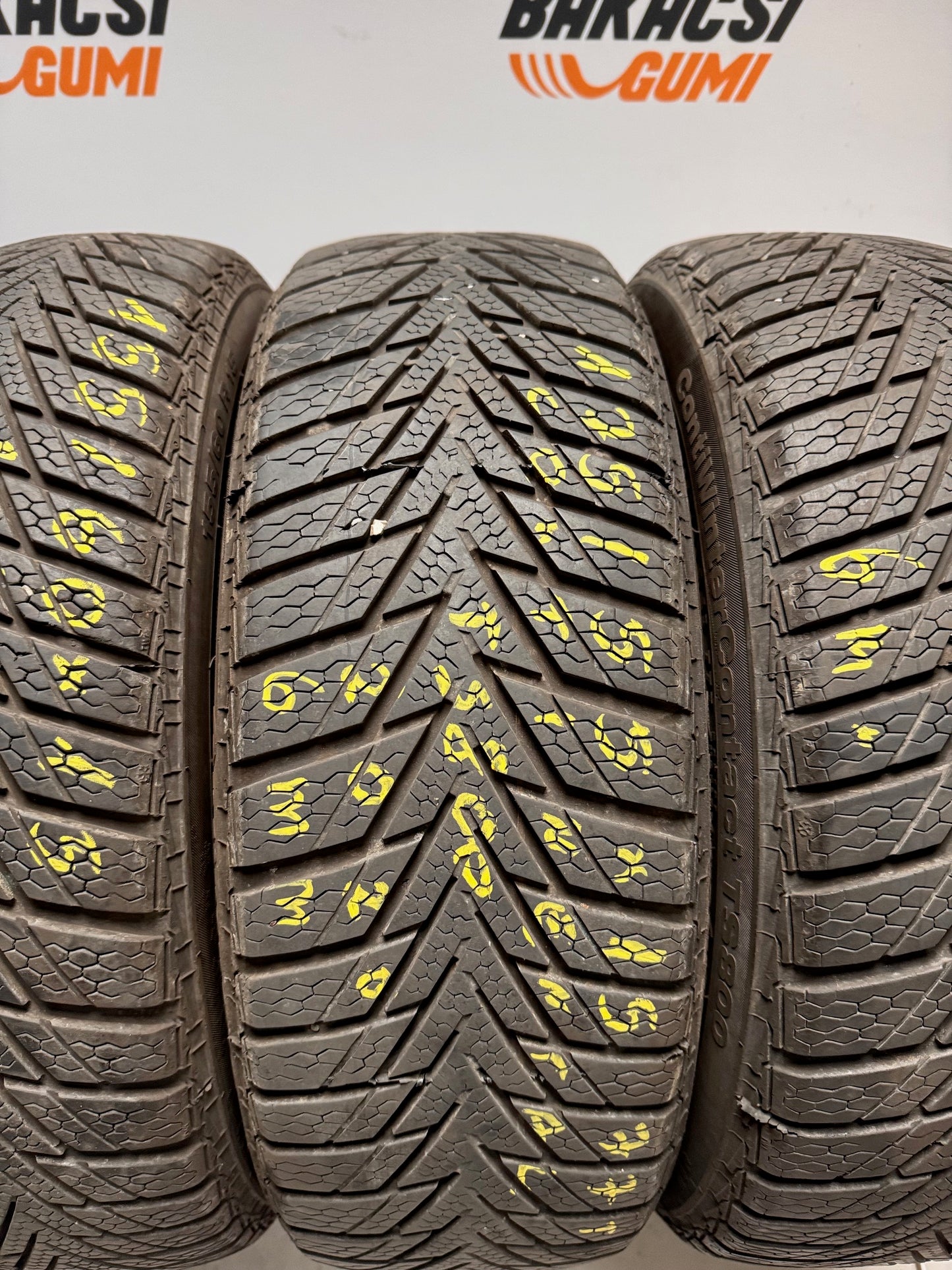 155/60R15 és 175/55R15 Continental téli gumi / Smart