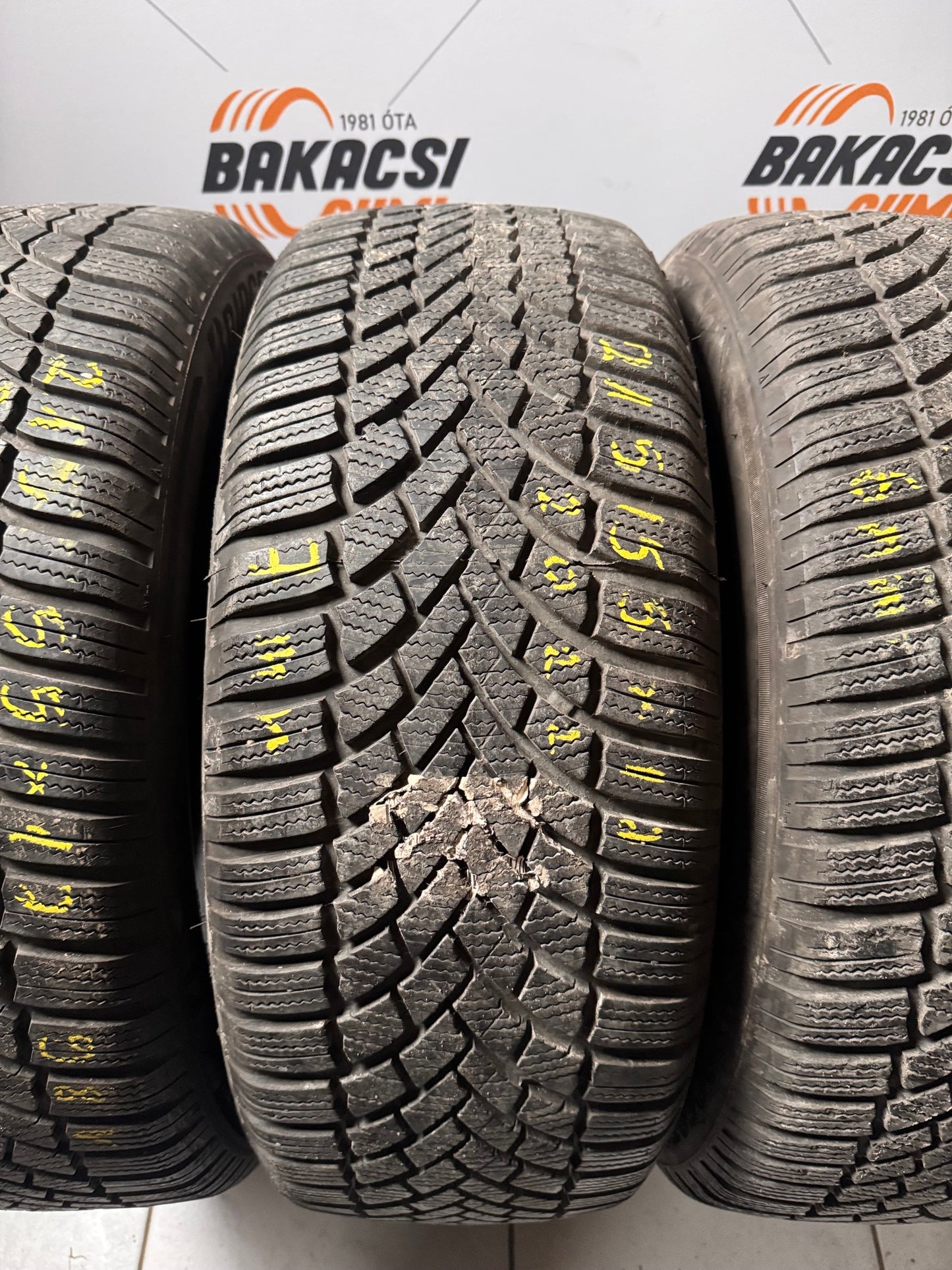 215/55R17 Bridgestone téli gumi