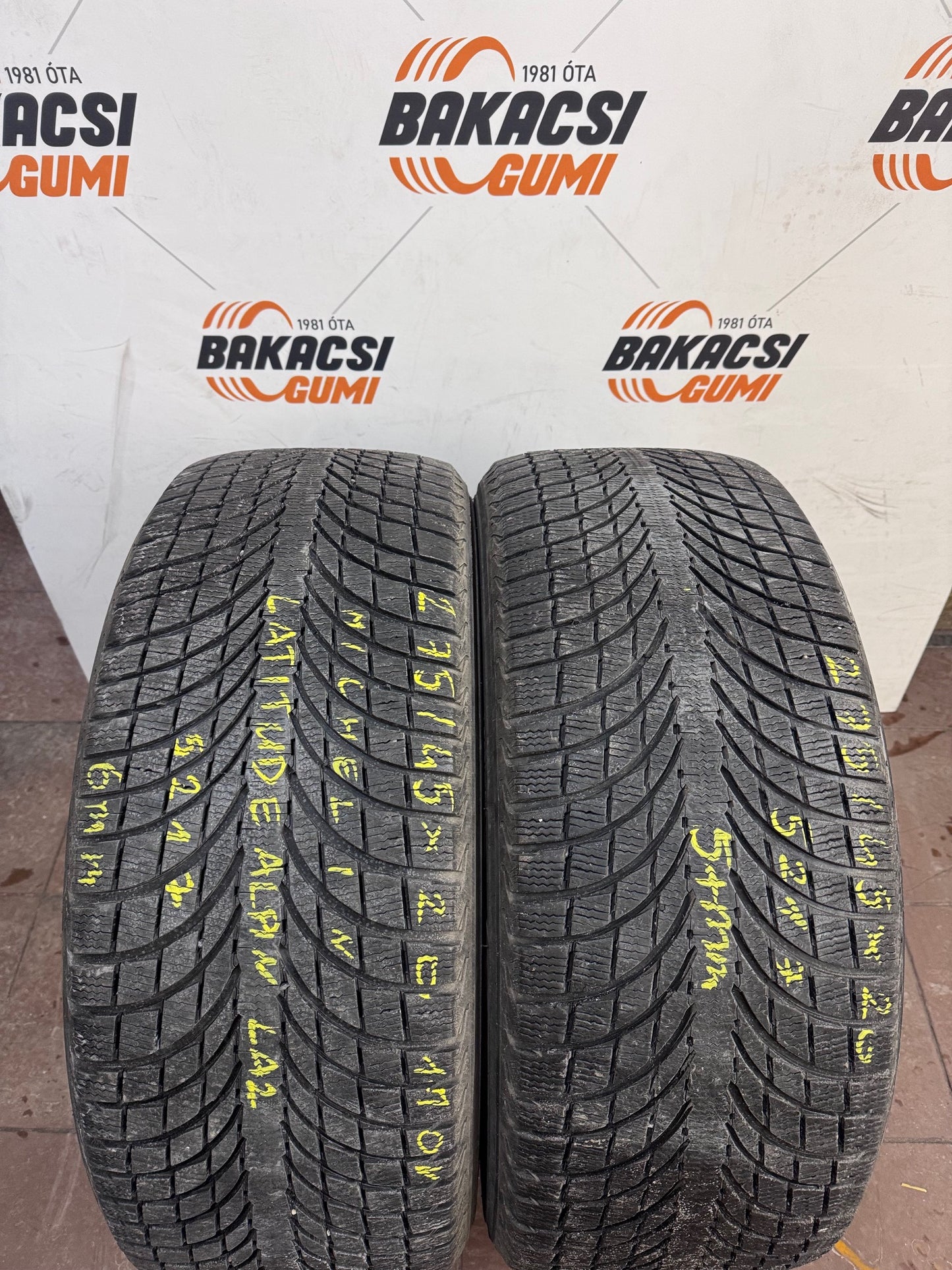 275/45R20 Michelin téli gumi