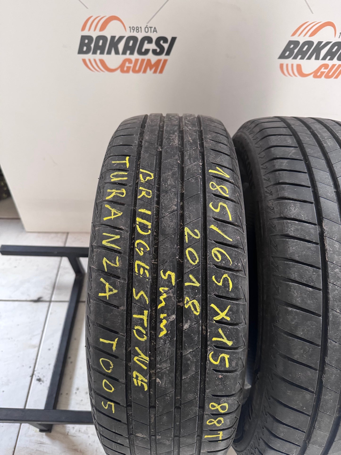 185/65R15 Bridgestone nyári gumi