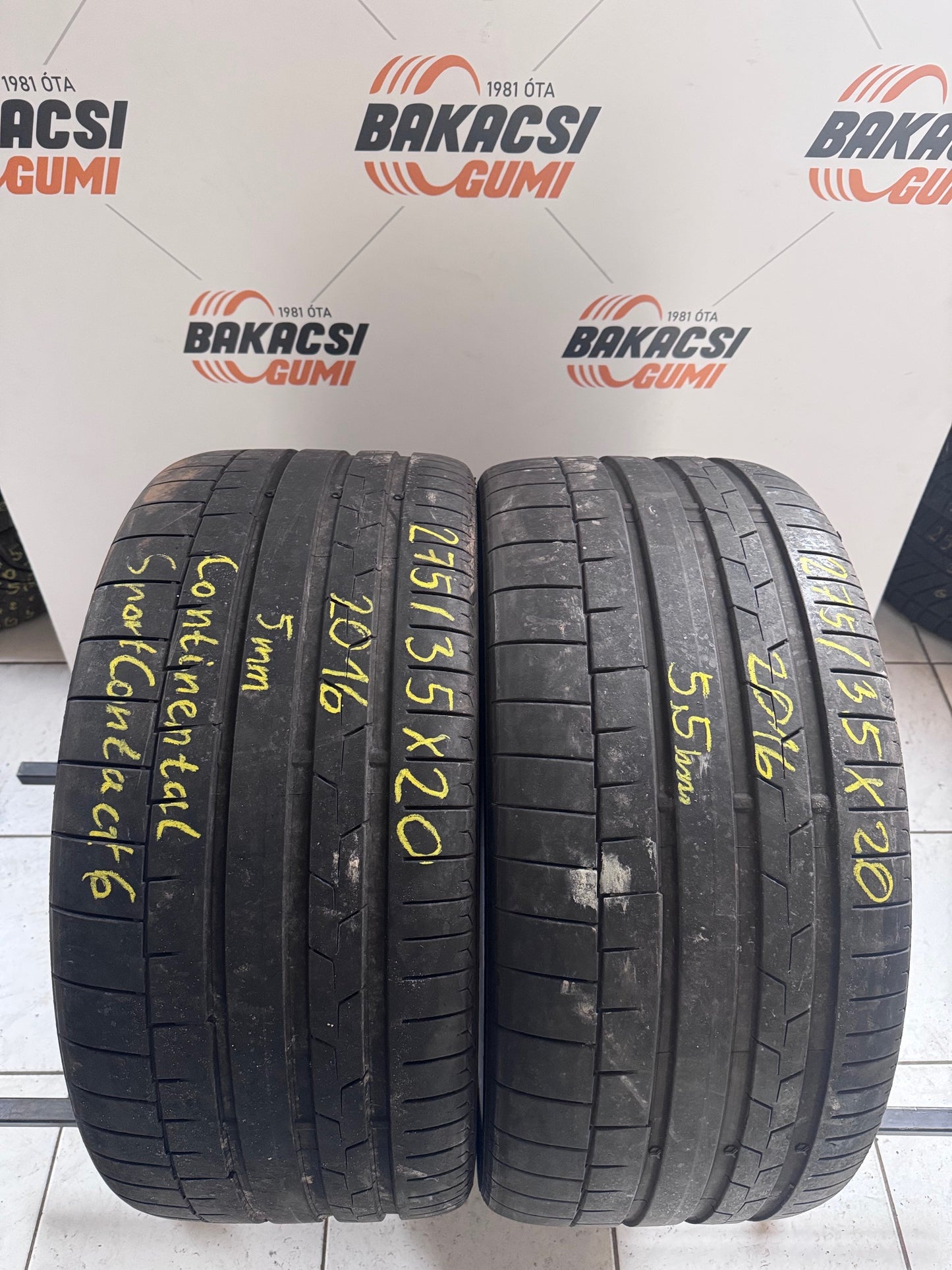 275/35R20 Continental nyári gumi eladó