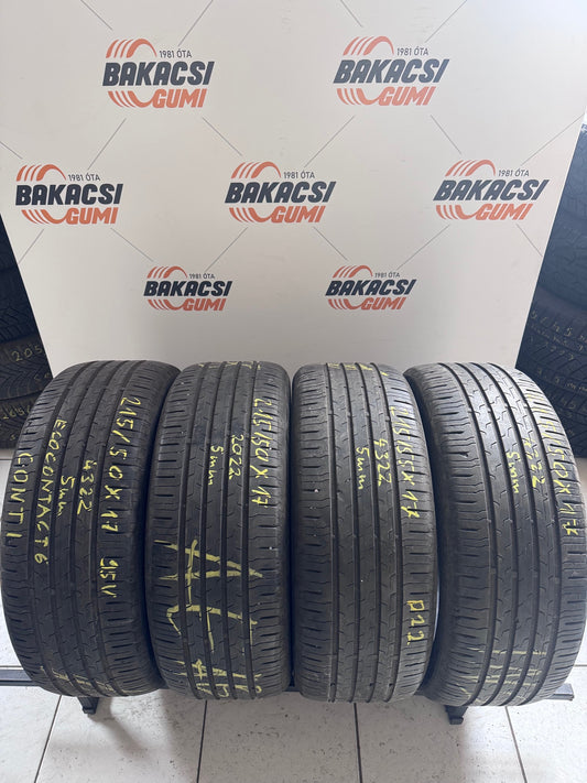 215/50R17 Continental nyári gumi