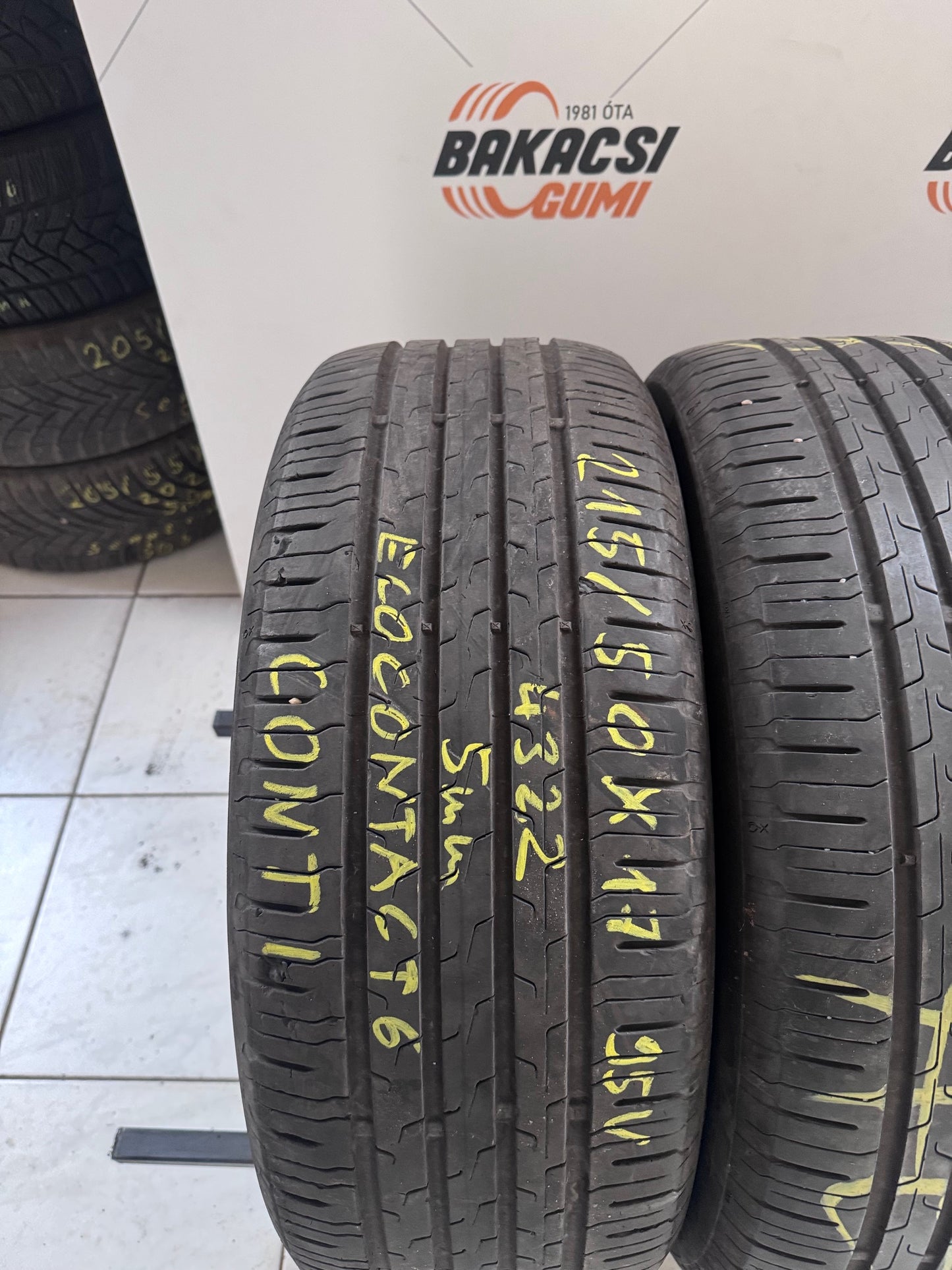 215/50R17 Continental nyári gumi