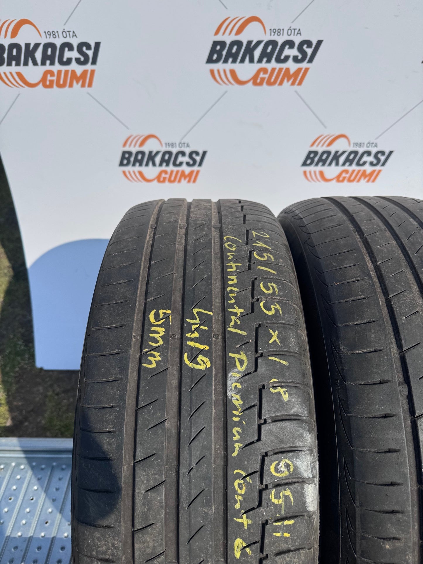 215/55R18 Continental nyári gumi eladó