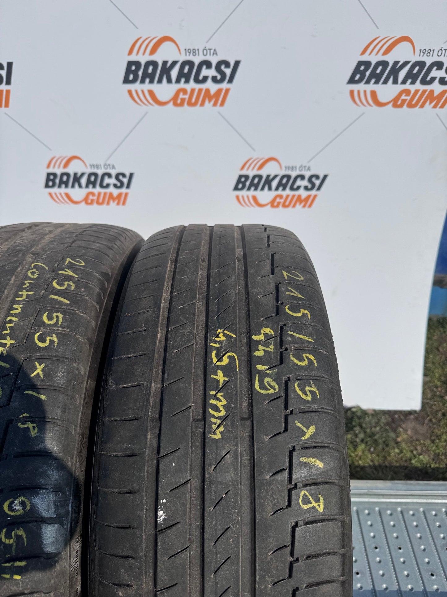 215/55R18 Continental nyári gumi eladó