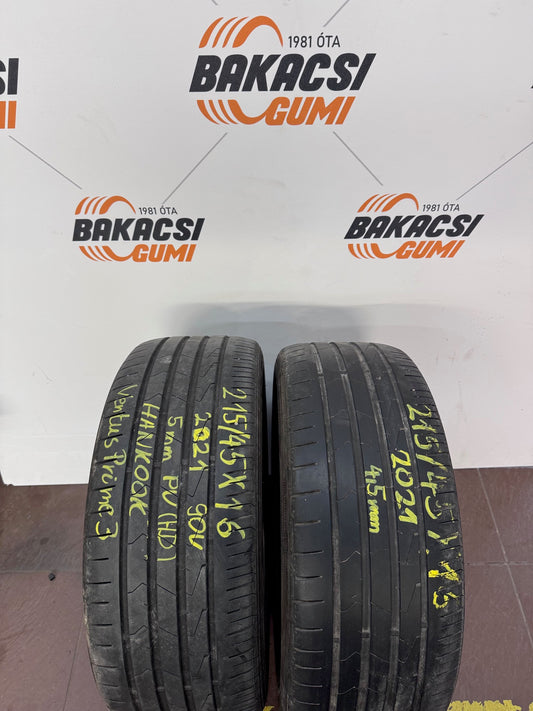 215/45R16 Hankook nyári gumi eladó