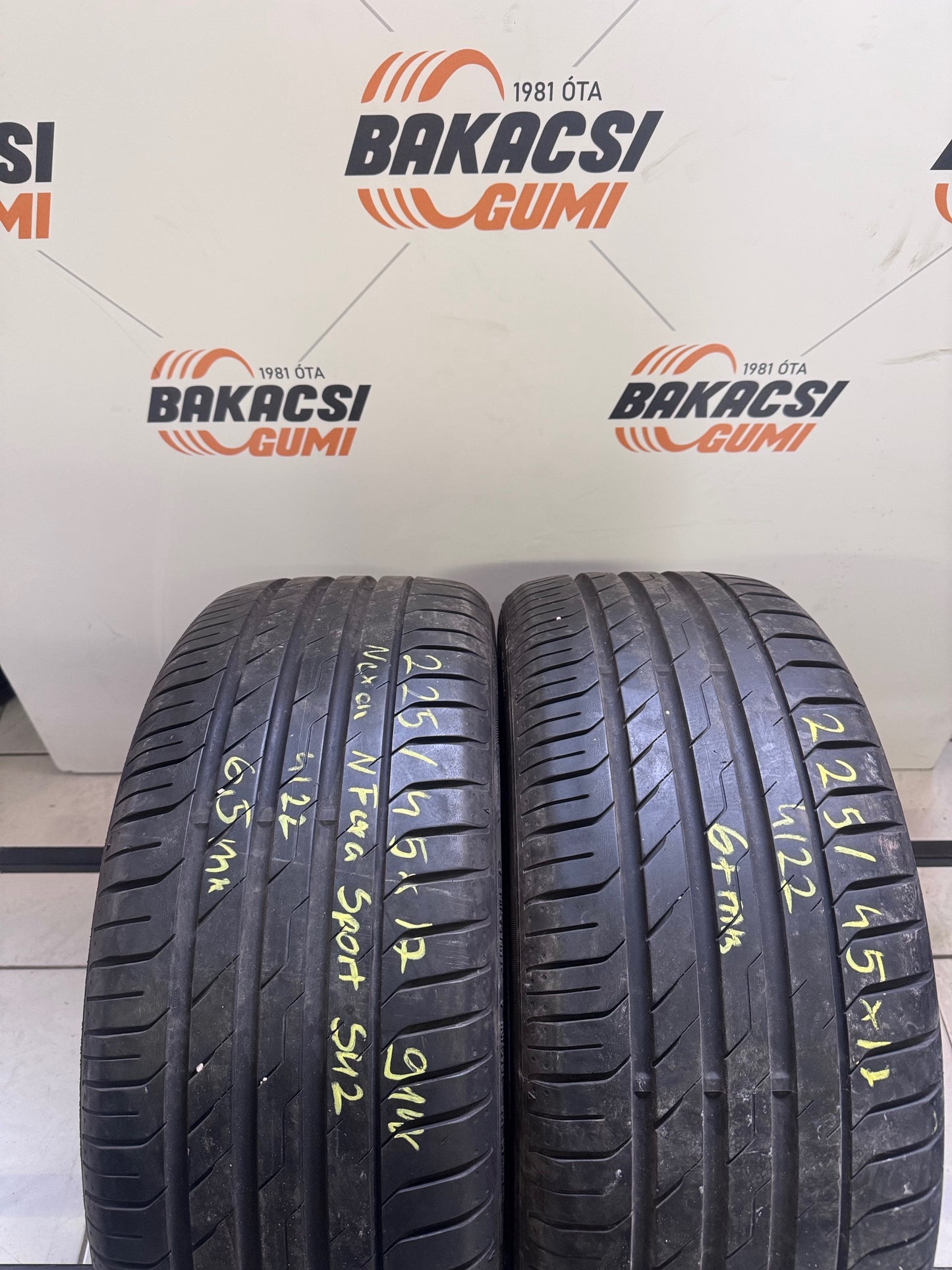 225/45R17 Nexen nyári gumi eladó