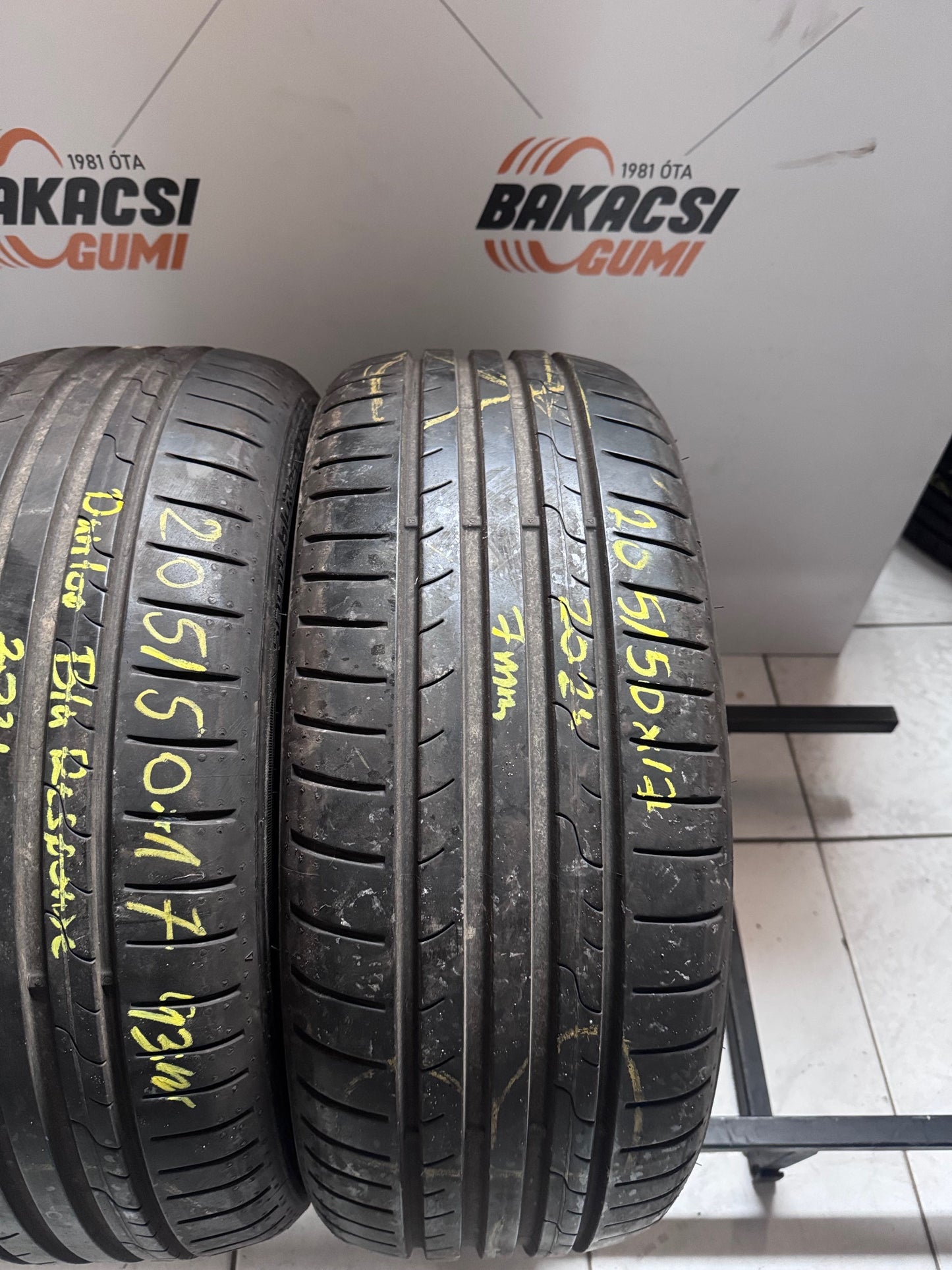 205/50R17 Dunlop nyári gumi eladó
