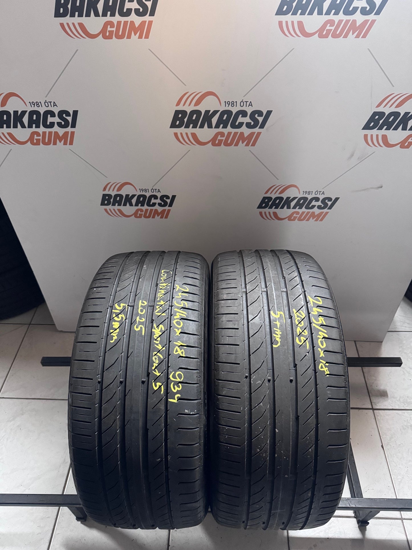245/40R18 Continental nyári gumi eladó