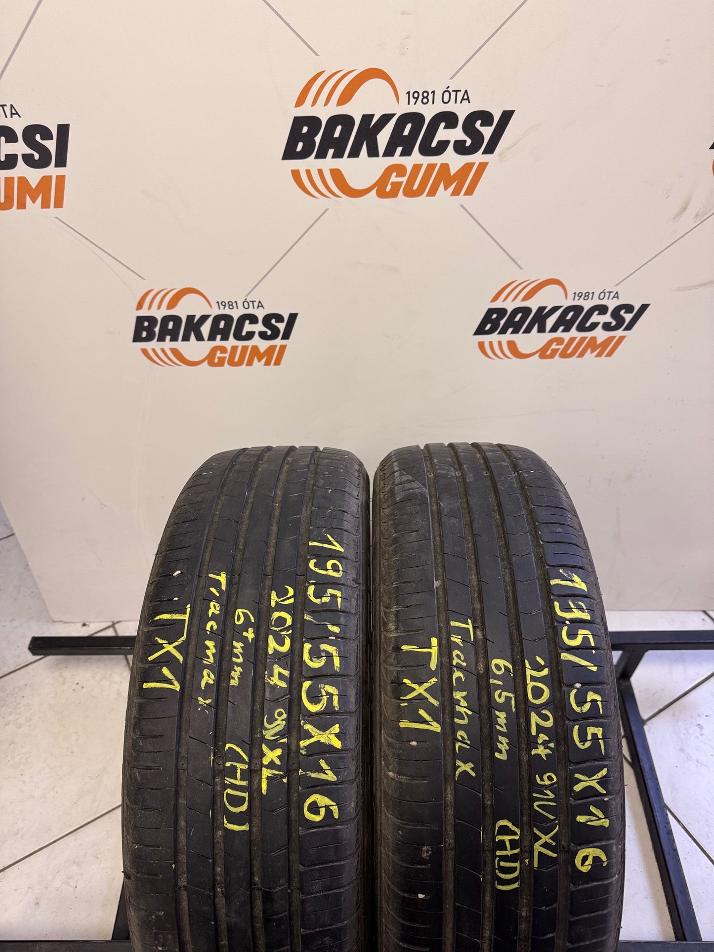 195/55R16 Tracmax nyári gumi ekadó
