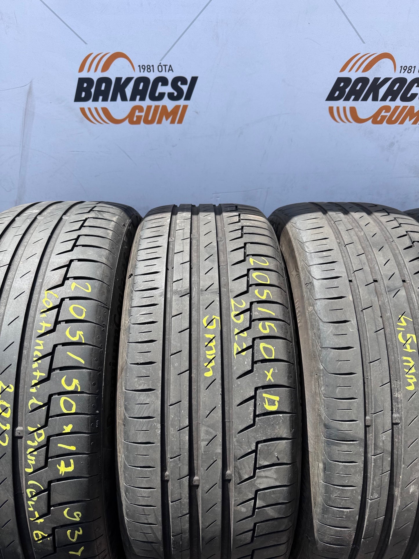 205/50R17 Continental nyári gumi eladó