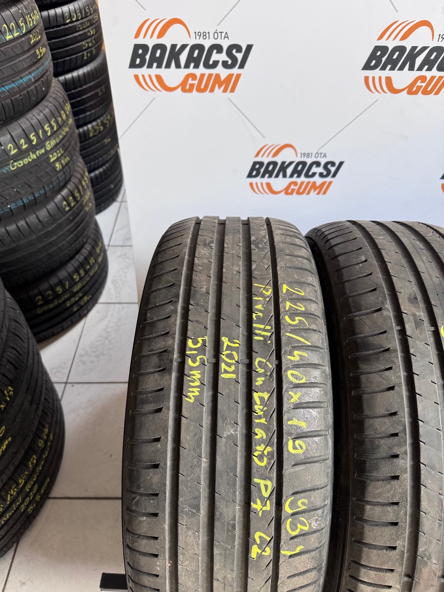 225/40R19 Pirelli nyári gumi eladó