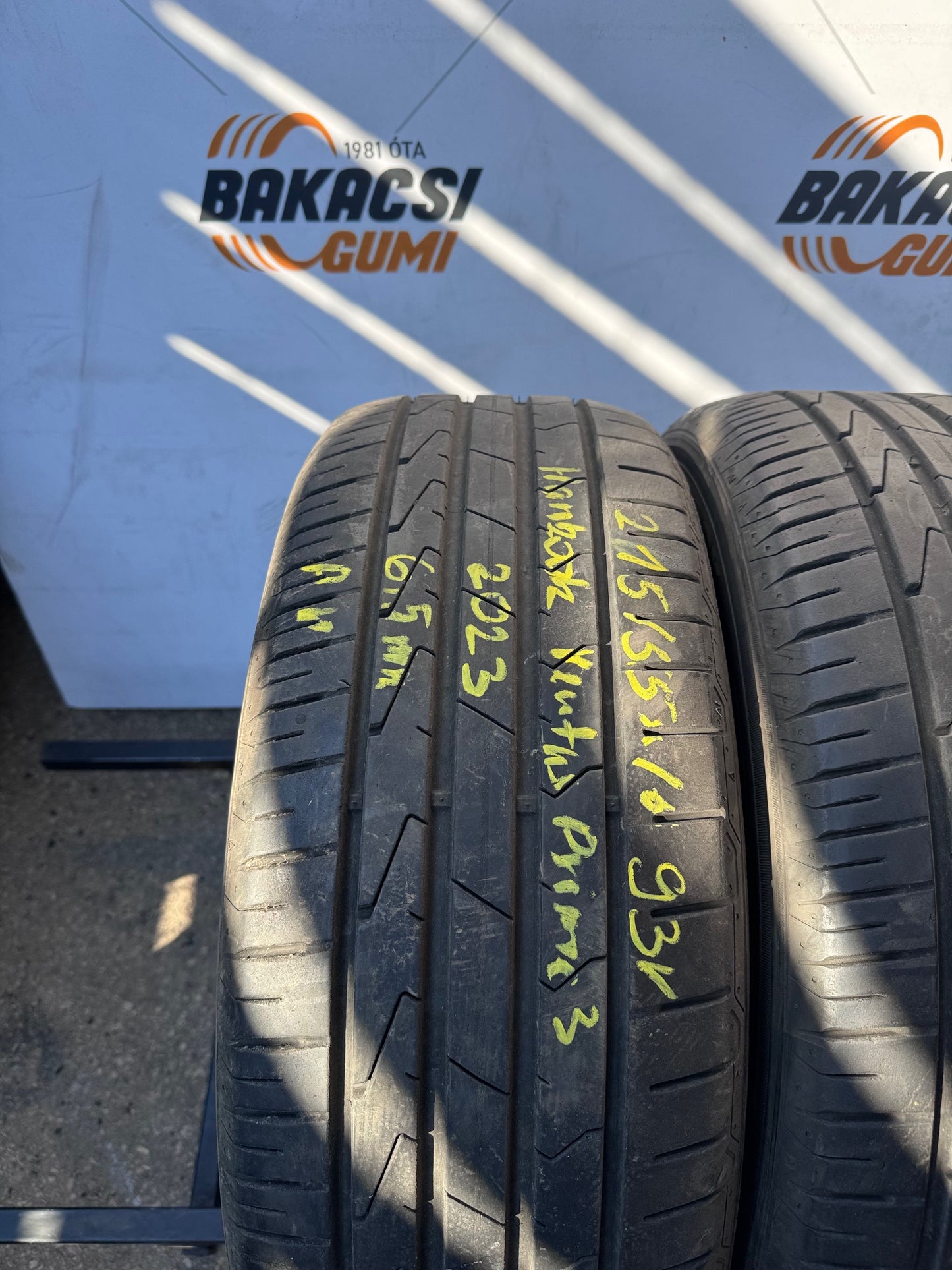 215/55R16 Hankook nyári gumi eladó