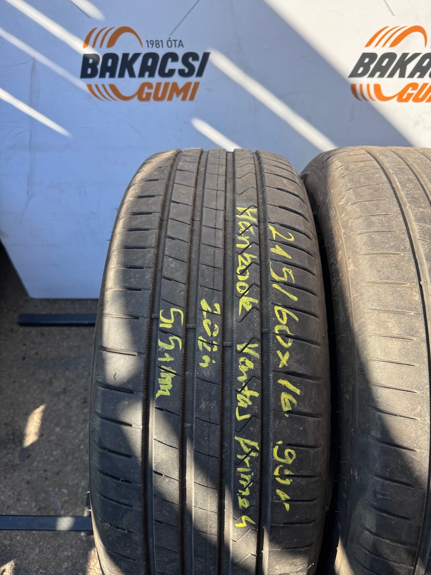 215/60R16 Hankook nyári gumi eladó