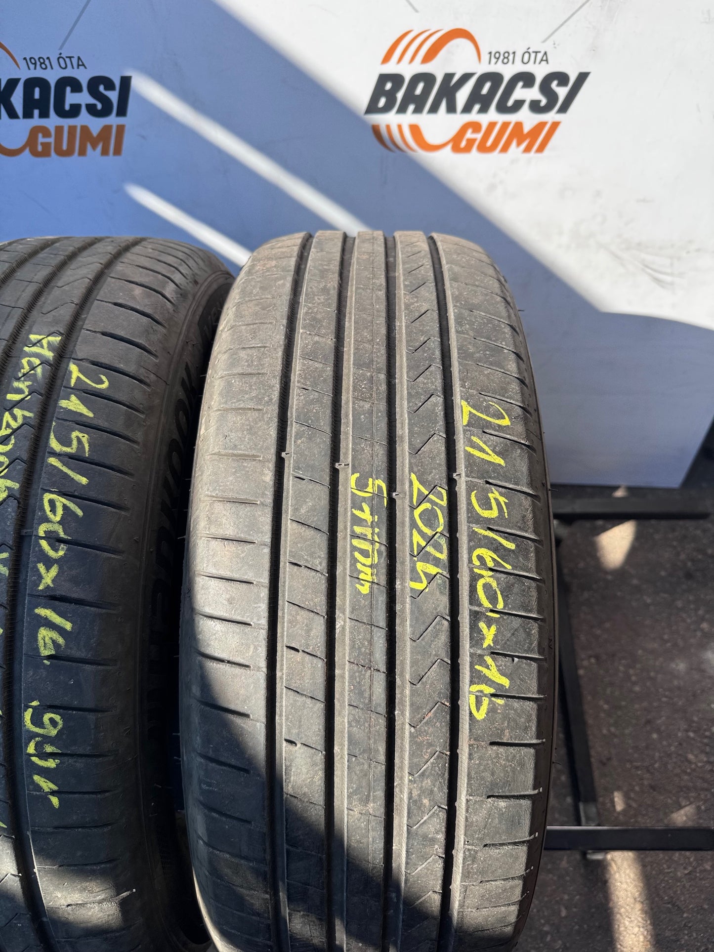 215/60R16 Hankook nyári gumi eladó