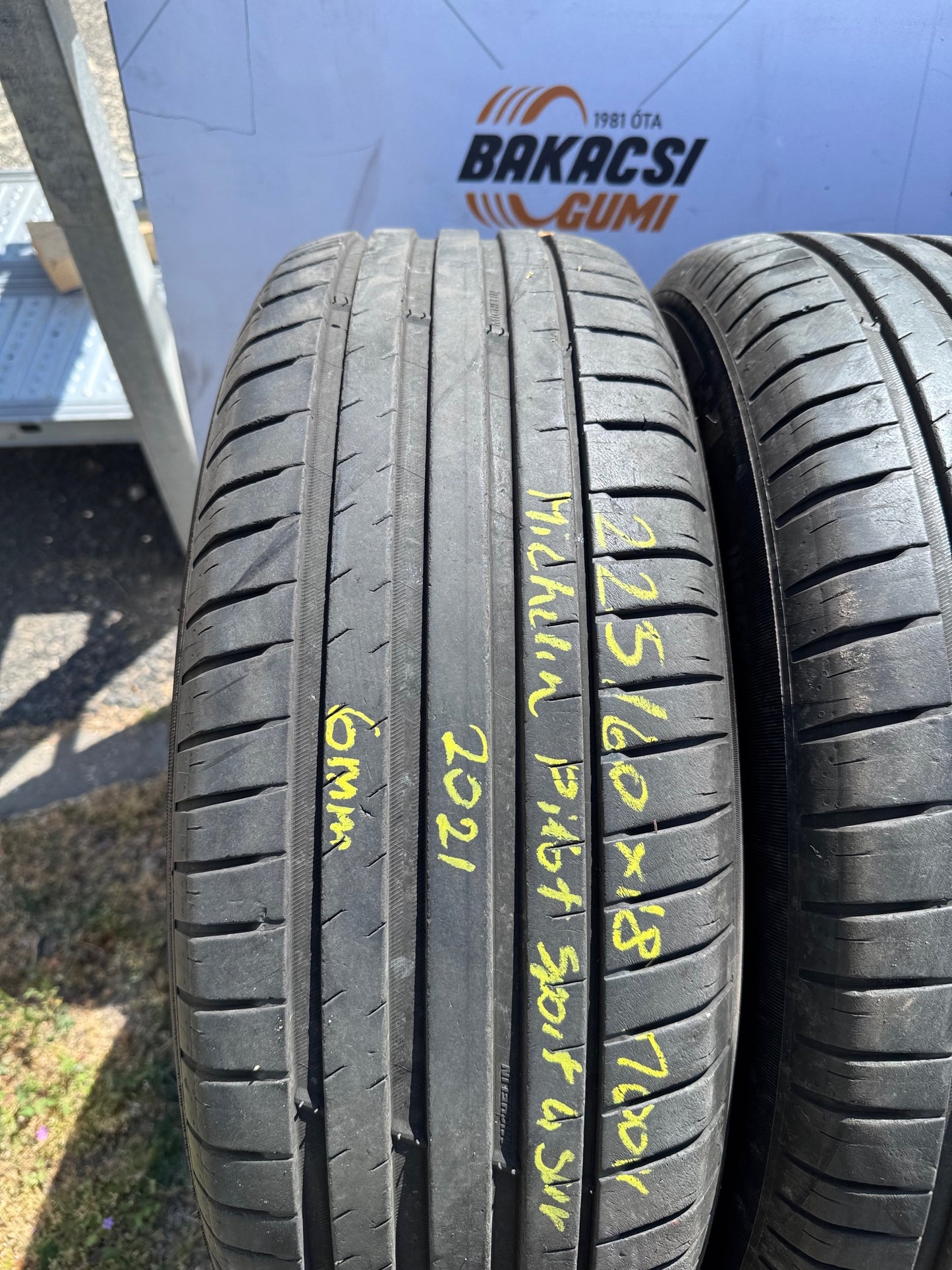 225/60R18 Michelin nyári gumi eladó