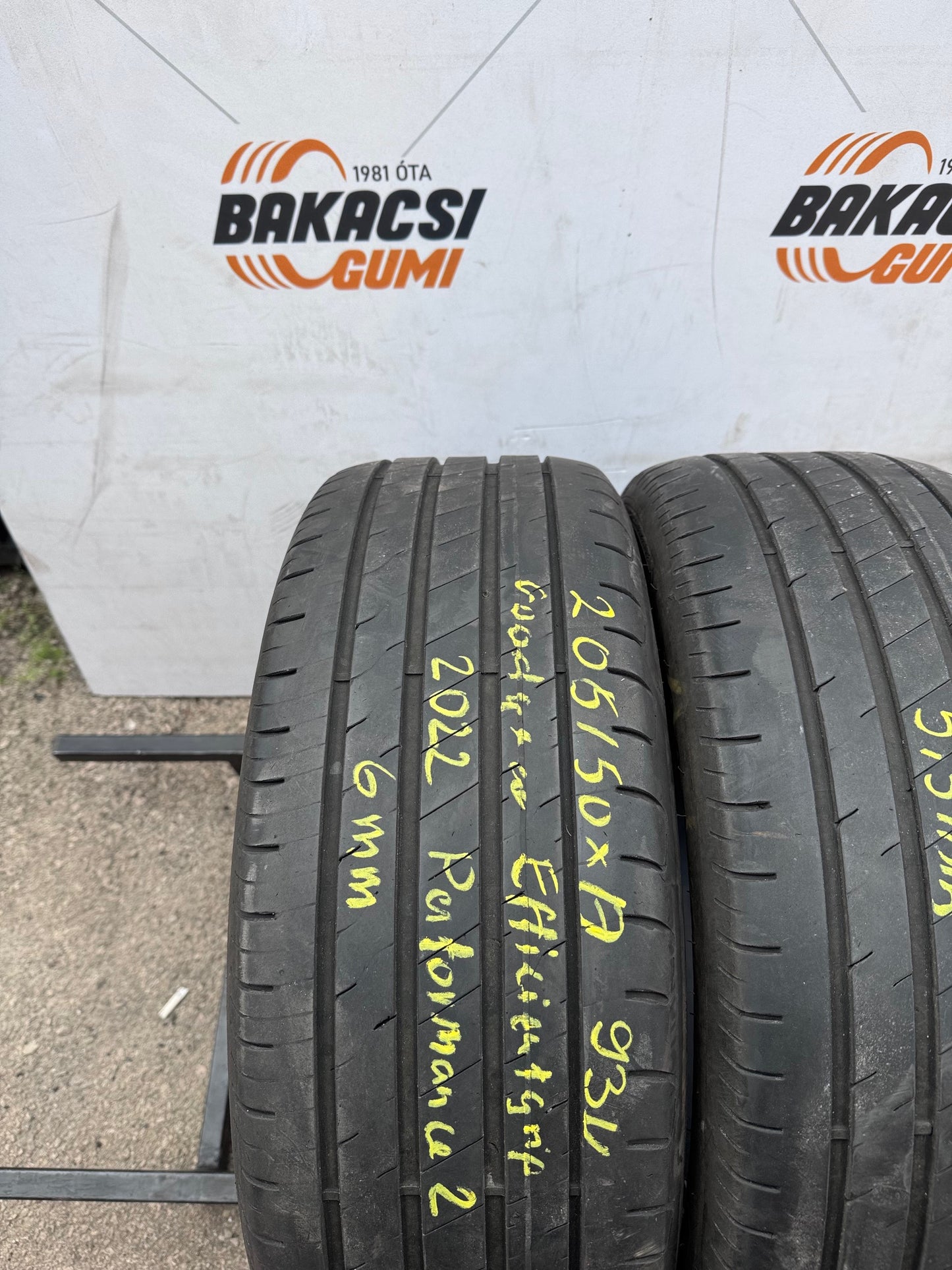 205/50R17 Goodyear nyári gumi eladó