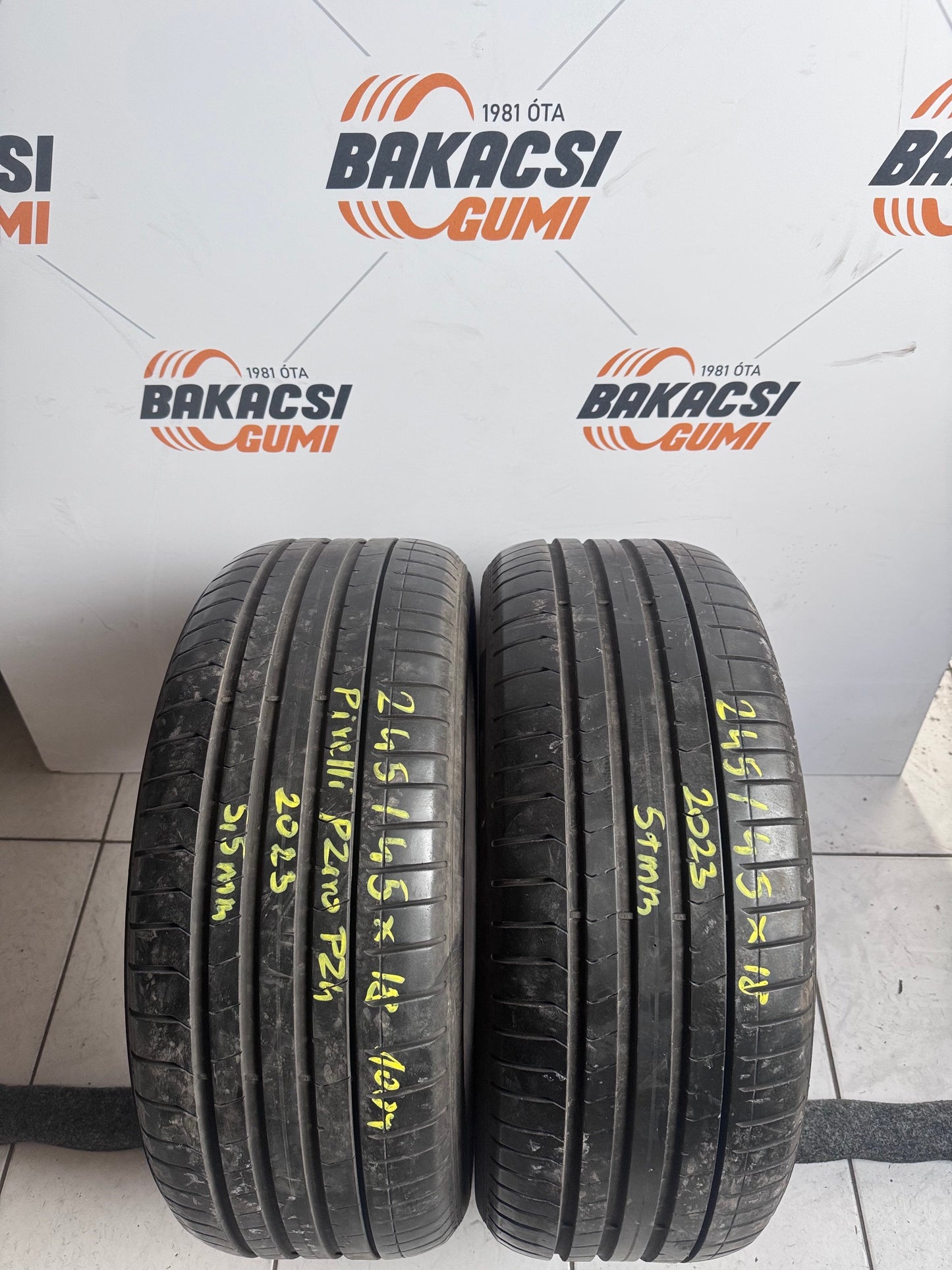 245/45R18 Pirelli nyári gumi eladó