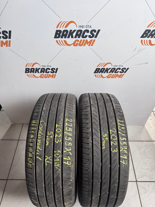 225/55R17 Continental nyári gumi eladó