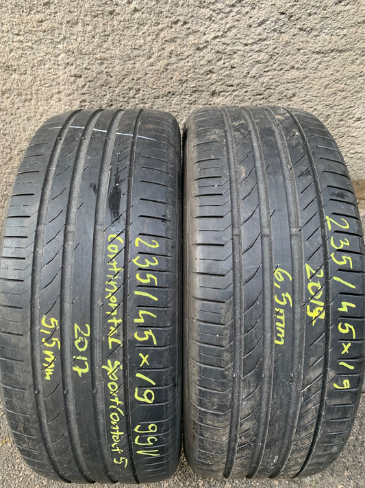235/45R19 Continental nyári gumi