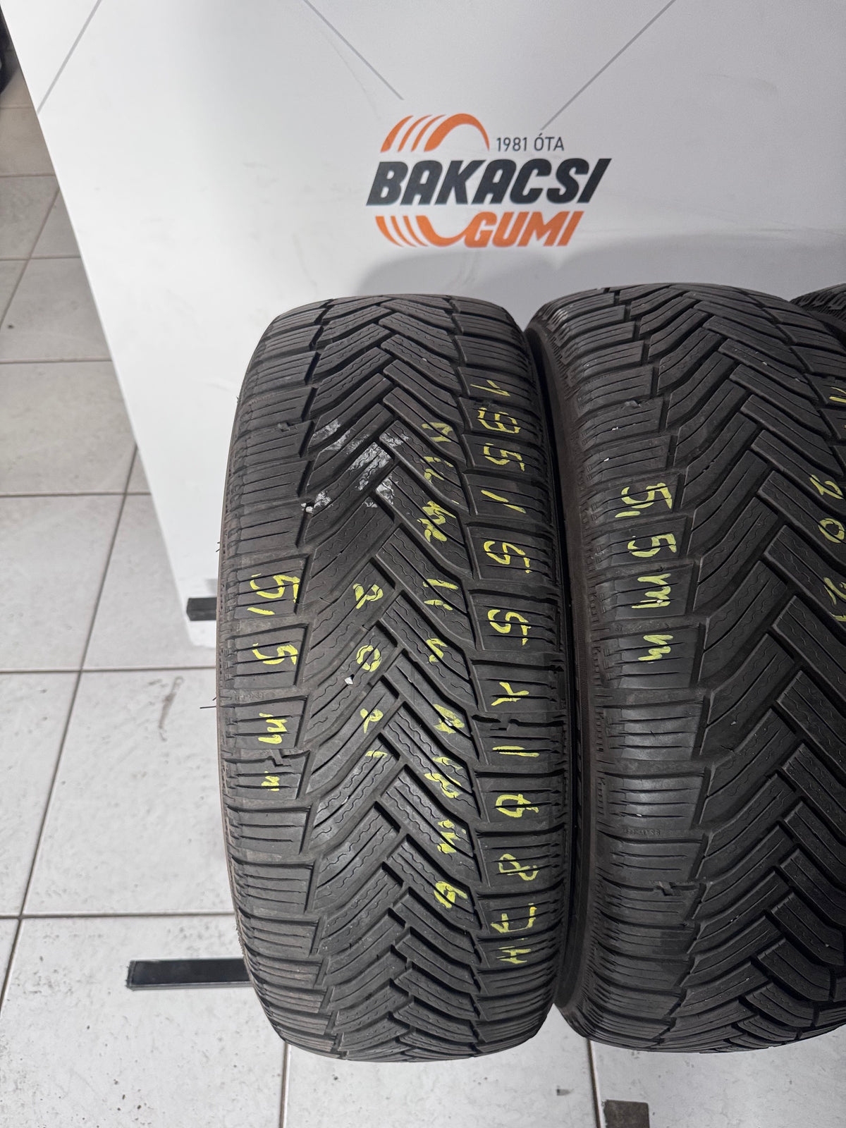 195/55R16 Michelin téli gumi eladó