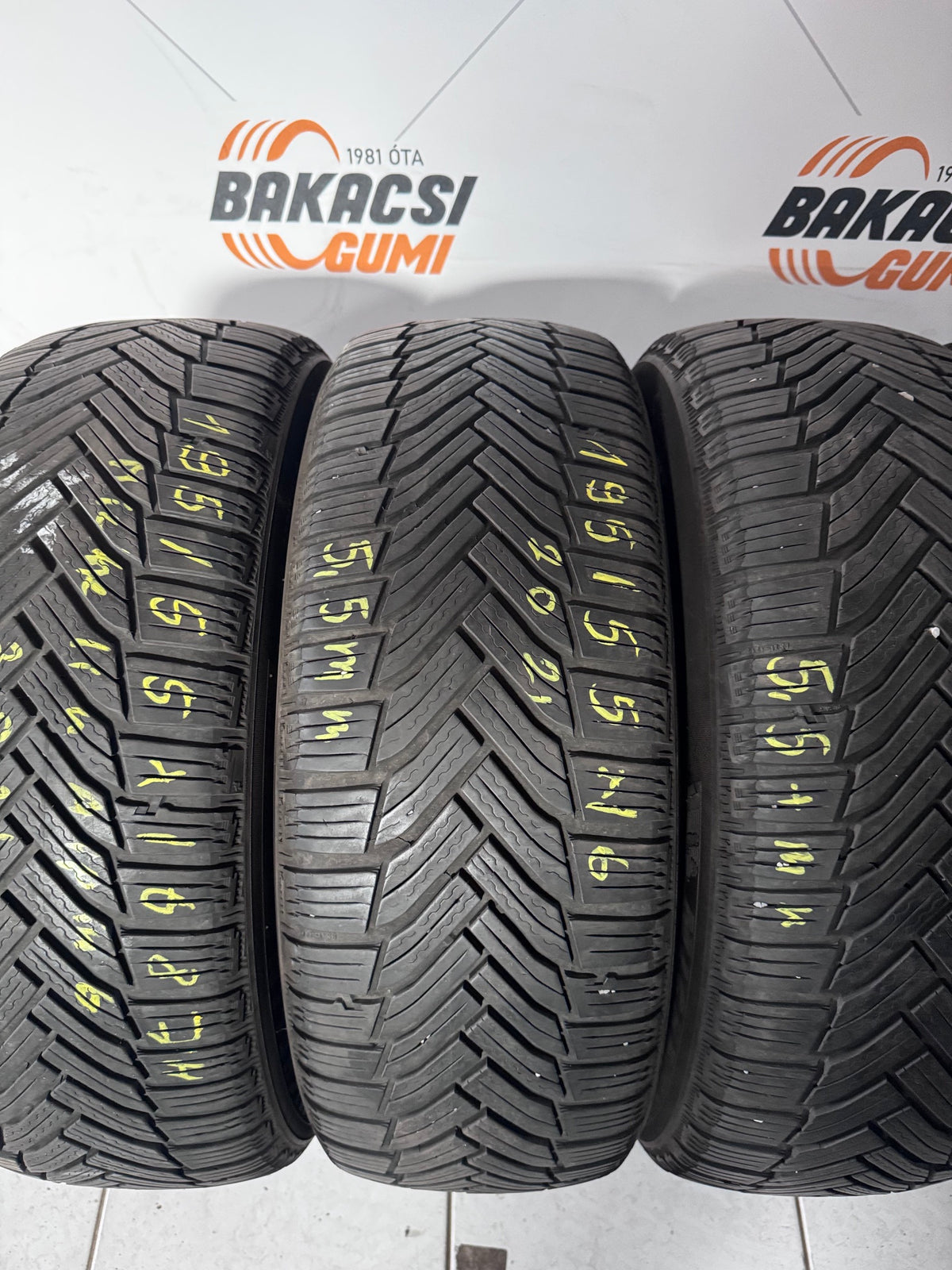 195/55R16 Michelin téli gumi eladó