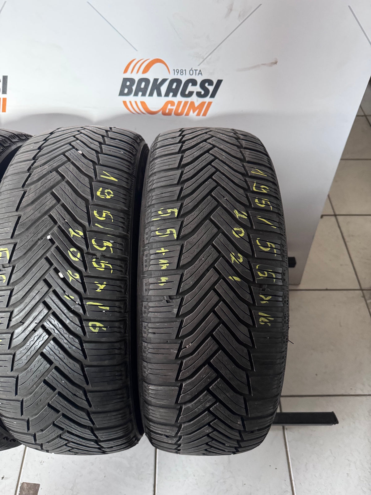 195/55R16 Michelin téli gumi eladó